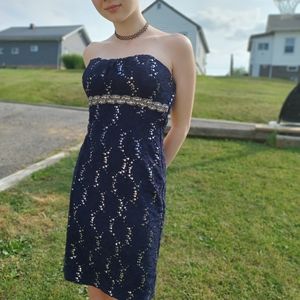 Strapless dress by "My Michelle "